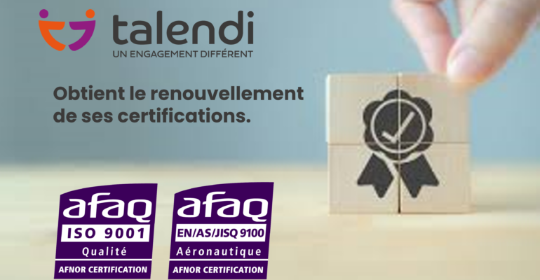 certification renouvelée